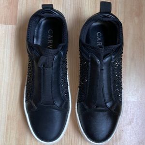 Carvela Black Platform Sneakers